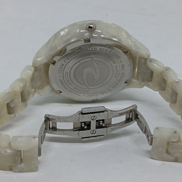 Rip Curl Horizon A2588G Women's 43mm Acetate Pearlescent Finish Quartz Watch - Picture 8 of 11